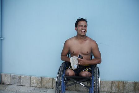 Ramesh verlor beim Erdbeben beide Beine - heute ist er Spitzensportler.