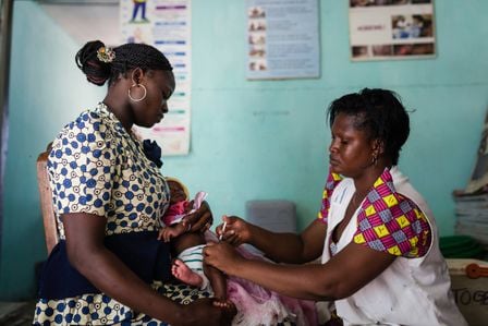 Impfung Zentrum Mutter-Kind-Gesundheit Togo