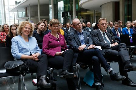 Dr. Eva Maria Fischer, Dr. Inez Kiper-Didavi, Matthias Höhn, Thomas Oppermann (vlnr)