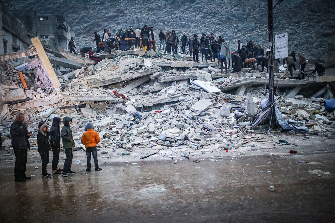 Erdbeben in der Türkei und Syrien - Spendenaufruf